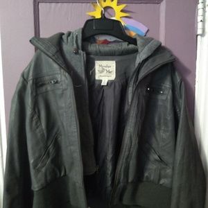 Pleather jacket